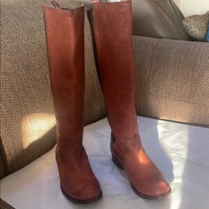#Frye Brown Over the Knee Boots Equestrian Style
